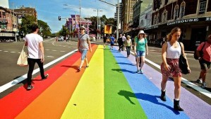 Taylor Square Rainbow Crossing
