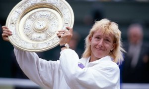 Martina Navratilova. Winner on-court, missed out on endorsements off-court. Source: The Guardian.