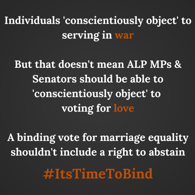 People 'conscientiously object' to-3