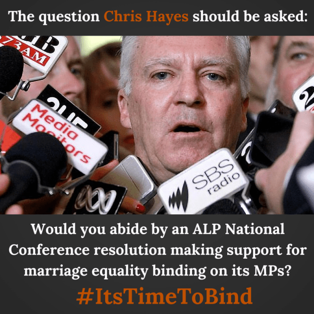 The question Chris Hayes should be asked