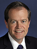 Hon Bill Shorten MP Official portrait 20 March 2013